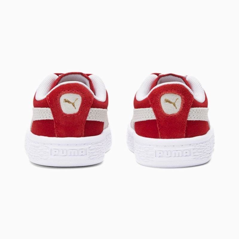 Puma | Girls Suede Classic XXI Toddler Shoes - High Risk Red-White