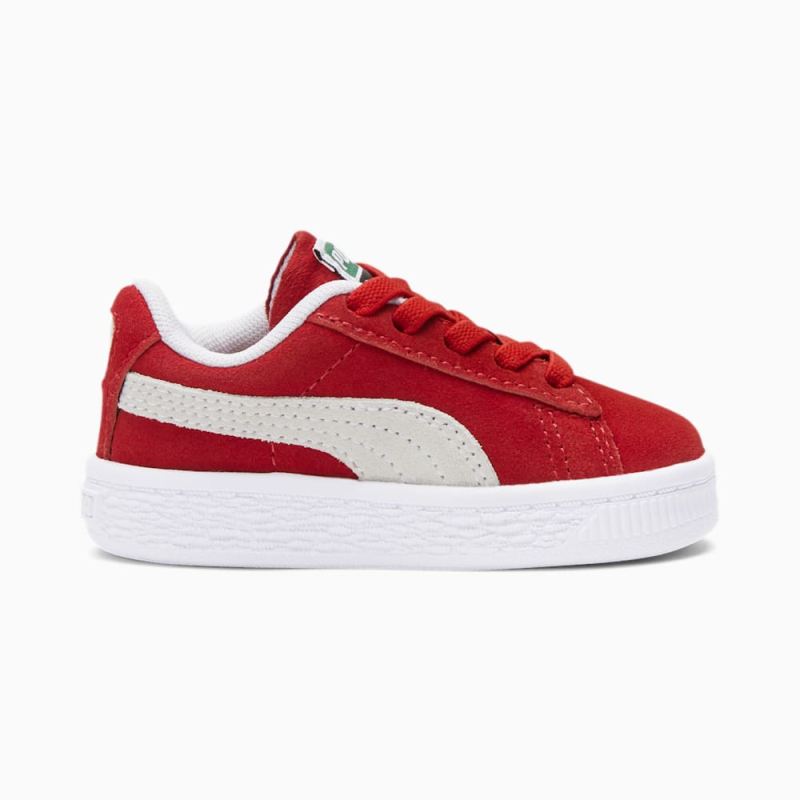 Puma | Girls Suede Classic XXI Toddler Shoes - High Risk Red-White