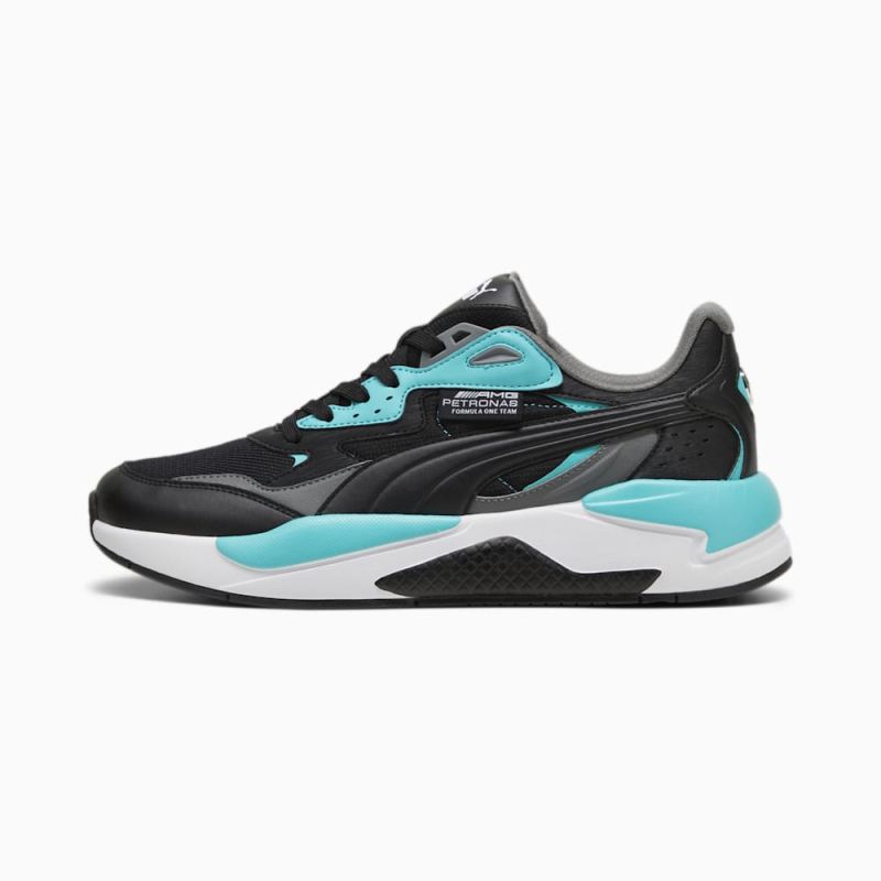 Puma | Men's Mercedes F1 X-Ray Speed Unisex Sneakers - Black-Sheen Green