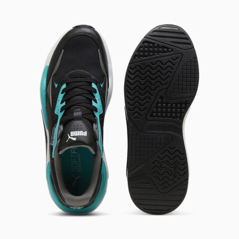 Puma | Men's Mercedes F1 X-Ray Speed Unisex Sneakers - Black-Sheen Green