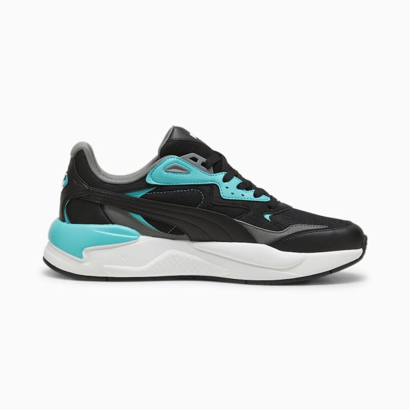 Puma | Men's Mercedes F1 X-Ray Speed Unisex Sneakers - Black-Sheen Green