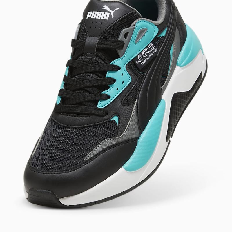 Puma | Men's Mercedes F1 X-Ray Speed Unisex Sneakers - Black-Sheen Green