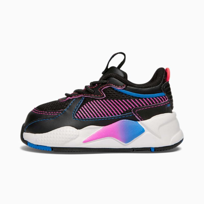 Puma | Girls RS-X Cosmic Toddlers Sneakers - Black-Ravish-Ultra Blue