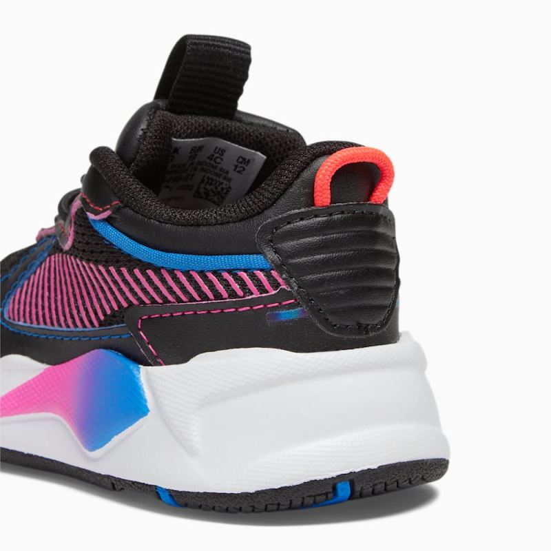 Puma | Girls RS-X Cosmic Toddlers Sneakers - Black-Ravish-Ultra Blue