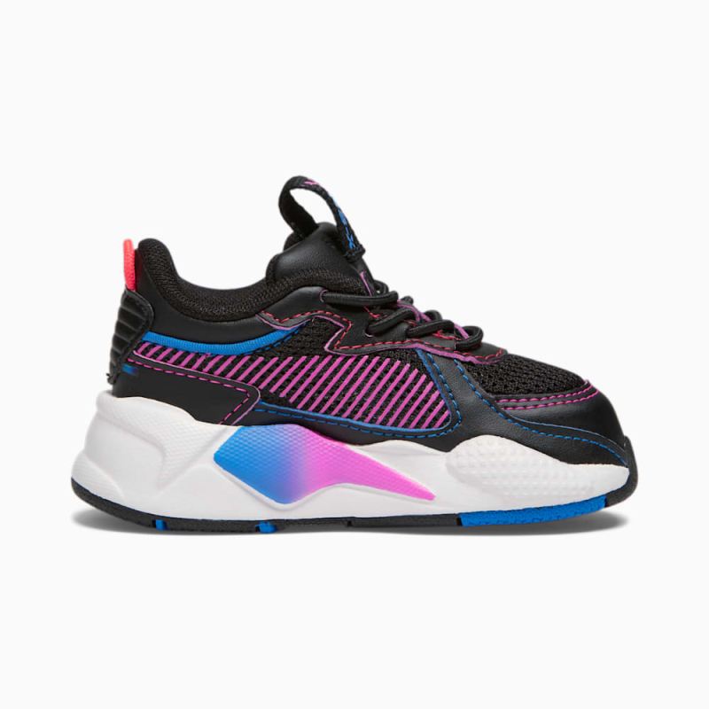 Puma | Girls RS-X Cosmic Toddlers Sneakers - Black-Ravish-Ultra Blue