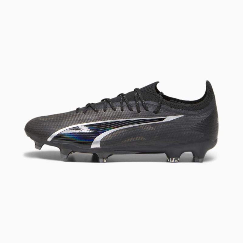 Puma | Men's ULTRA ULTIMATE FG/AG Soccer Cleats - Black-Asphalt