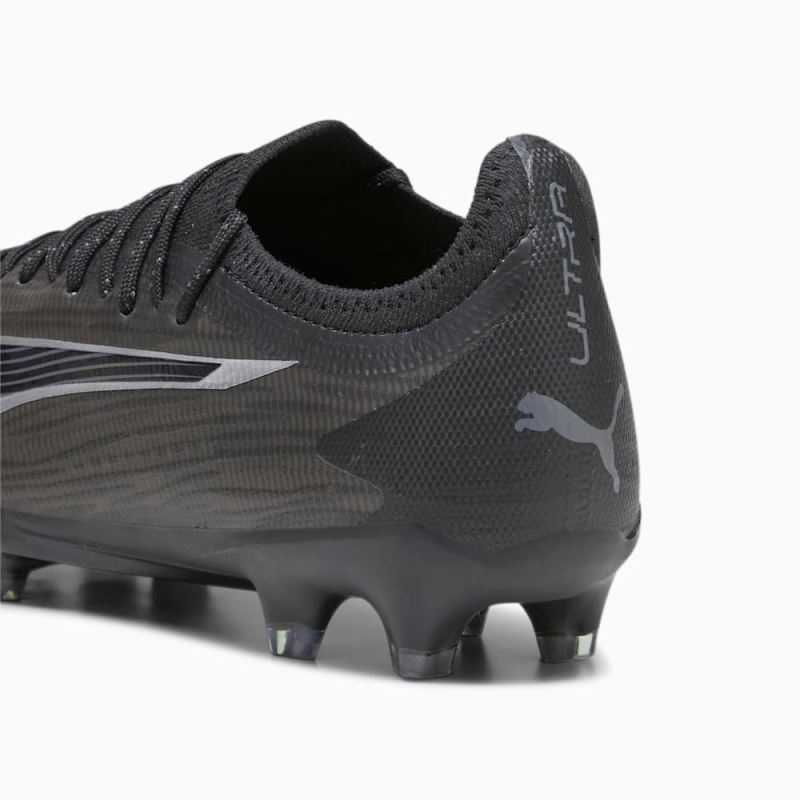 Puma | Men's ULTRA ULTIMATE FG/AG Soccer Cleats - Black-Asphalt