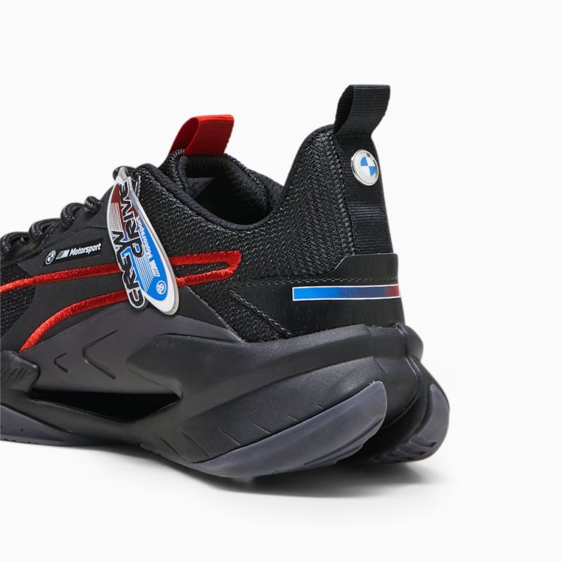 Puma | Men's BMW M Motorsport LGND Renegade Garage Crews Sneakers - Black-Dark Coal