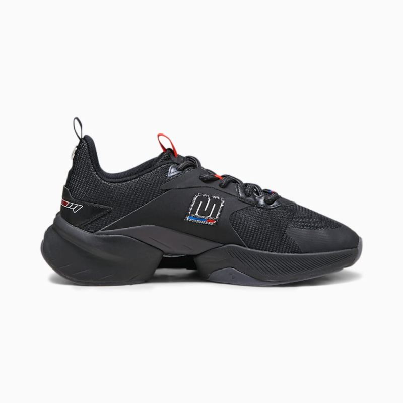 Puma | Men's BMW M Motorsport LGND Renegade Garage Crews Sneakers - Black-Dark Coal