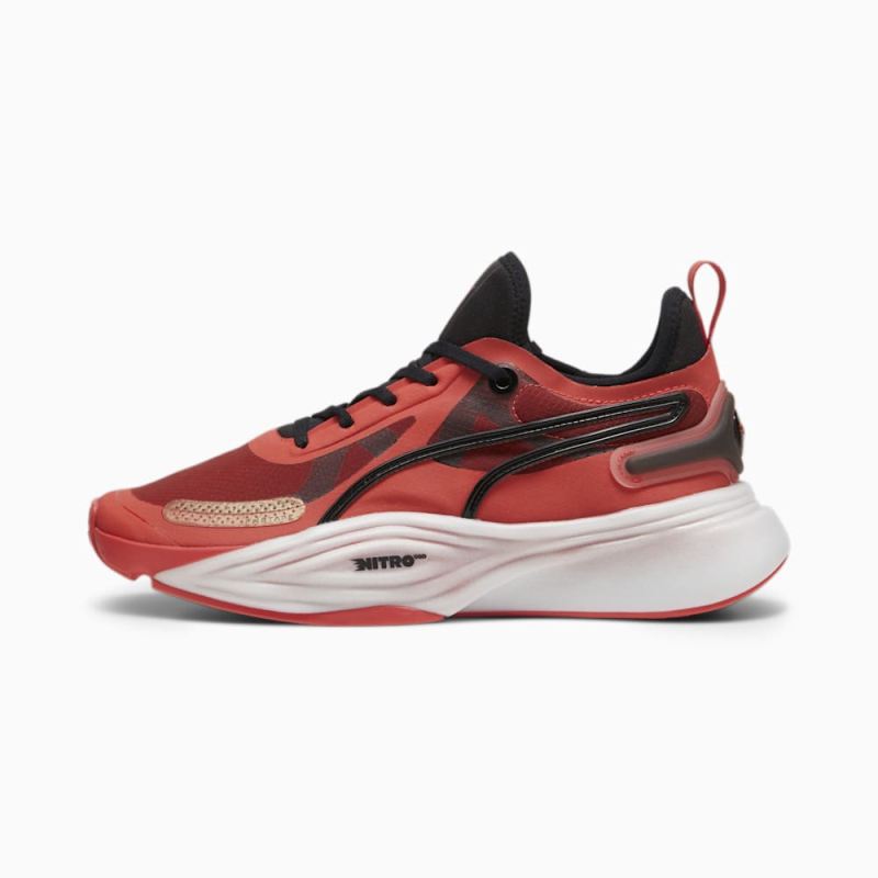 Puma | Men's PWR NITRO Squared Training Shoes - Active Red-Black