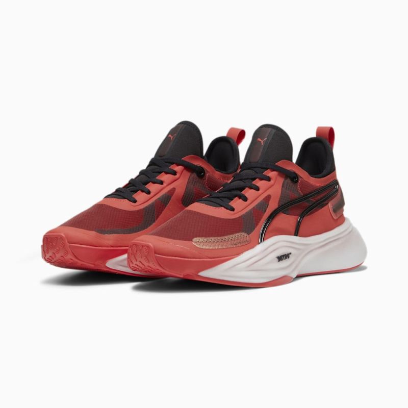 Puma | Men's PWR NITRO Squared Training Shoes - Active Red-Black