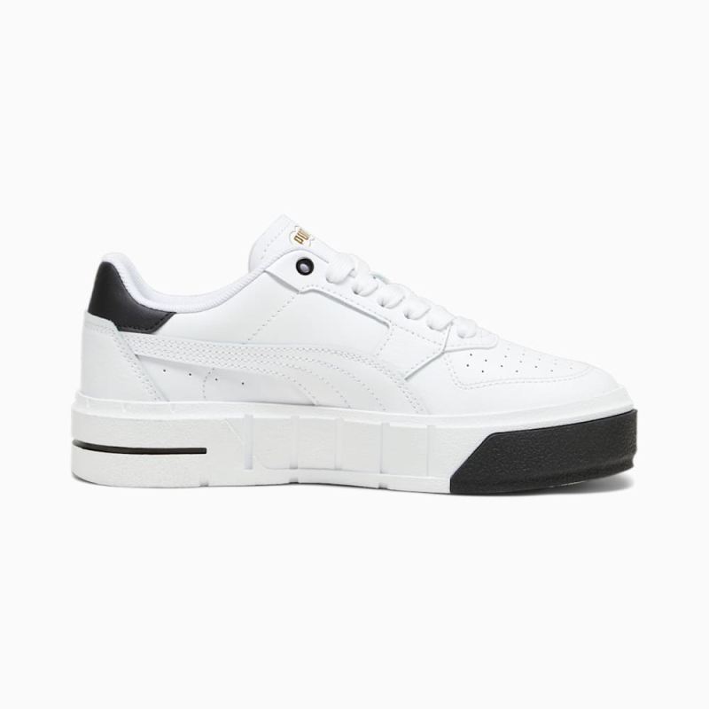 Puma | Girls Puma | Girls Cali Court Big Kids Leather Sneakers - White-Black