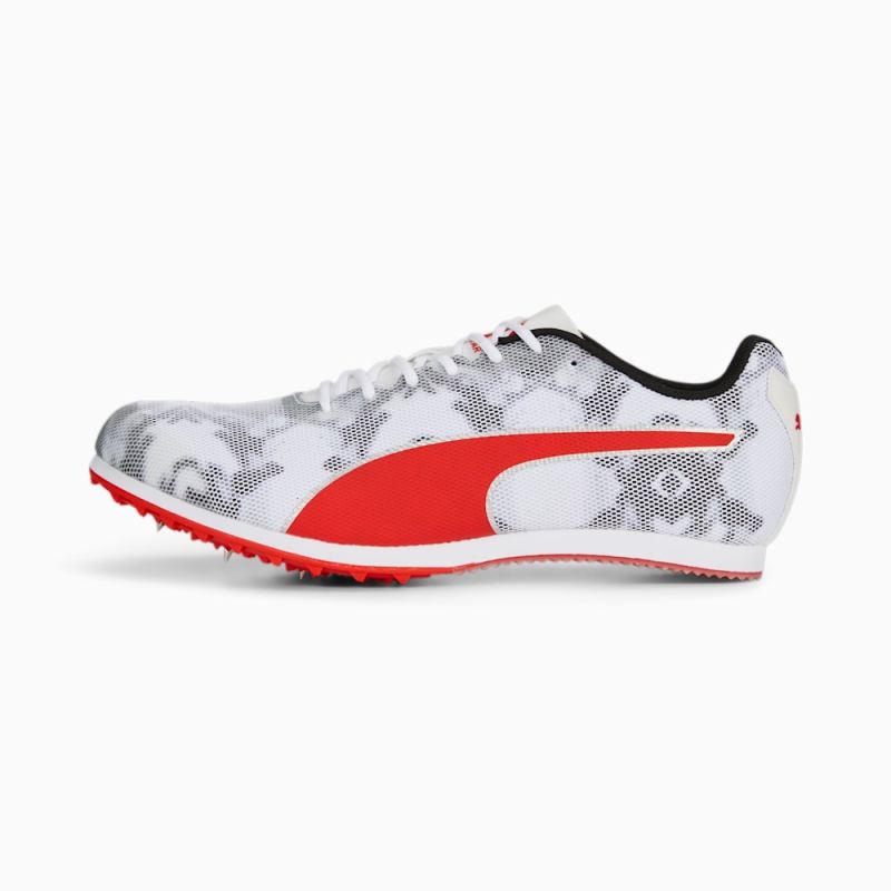 Puma | Men's evoSPEED Star 8 Track Spikes - Black-White-Red - Click Image to Close