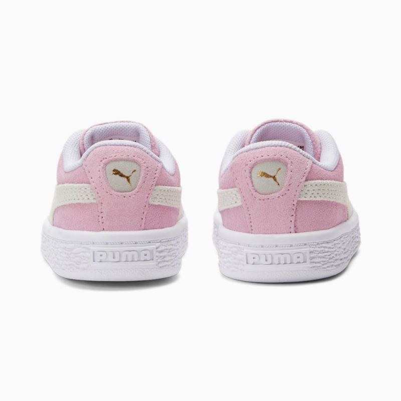 Puma | Girls Suede Classic XXI Toddler Shoes - Pink Lady-White