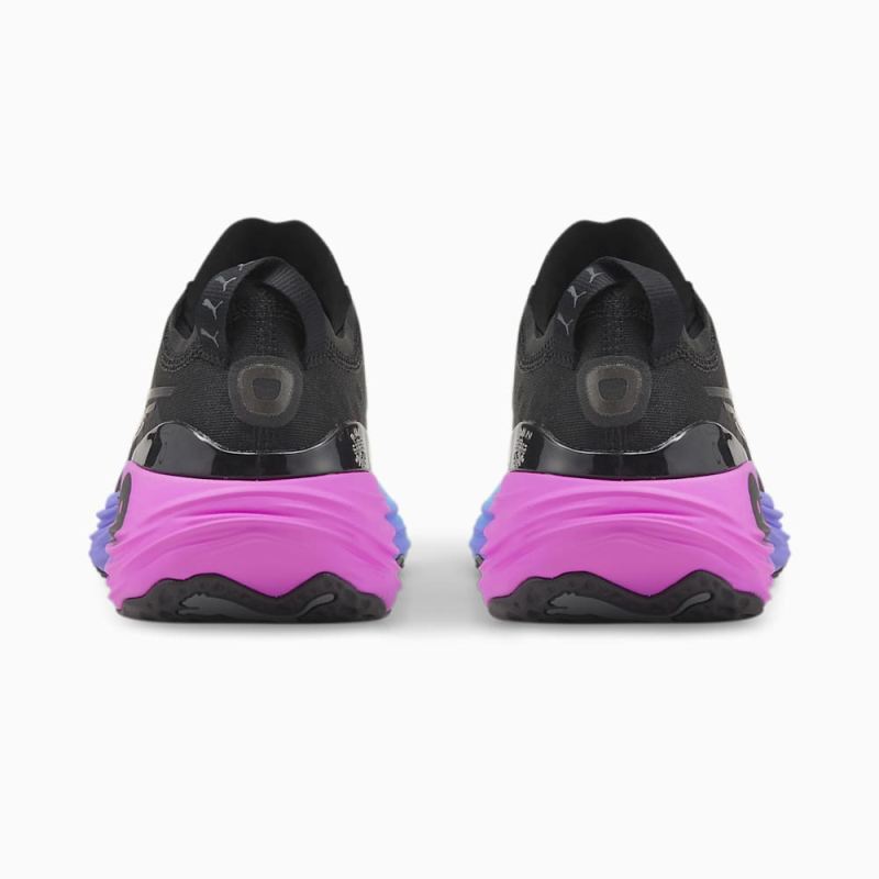 Puma | Men's ForeverRun NITRO SUNSET Running Shoes - Black-Luminous Blue-Electric Orchid