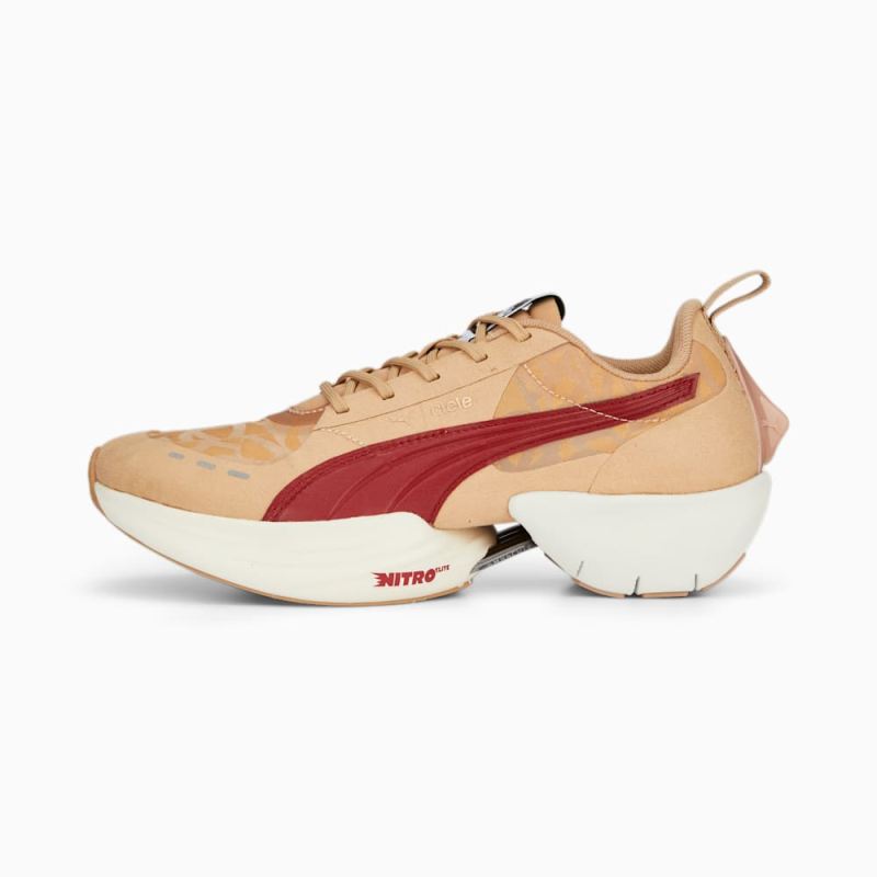 Puma | Women's x CIELE Fast-R NITRO Elite Running Shoes - Dusty Tan