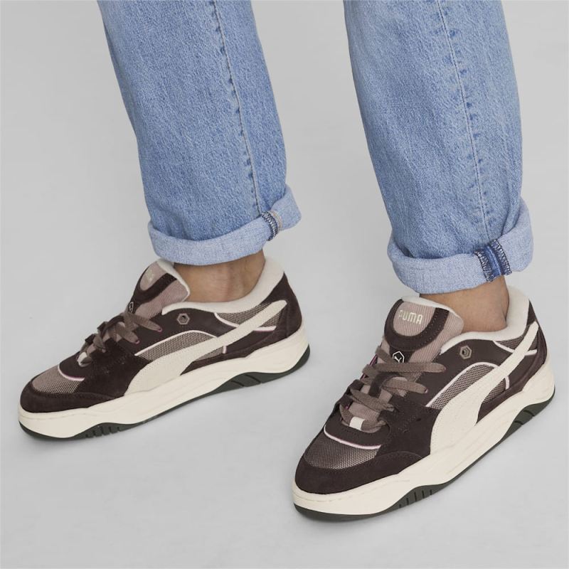 Puma | Men's Puma | Men's-180 Retro Lux Sneakers - Dark Clove-Alpine Snow-Dark Chocolate