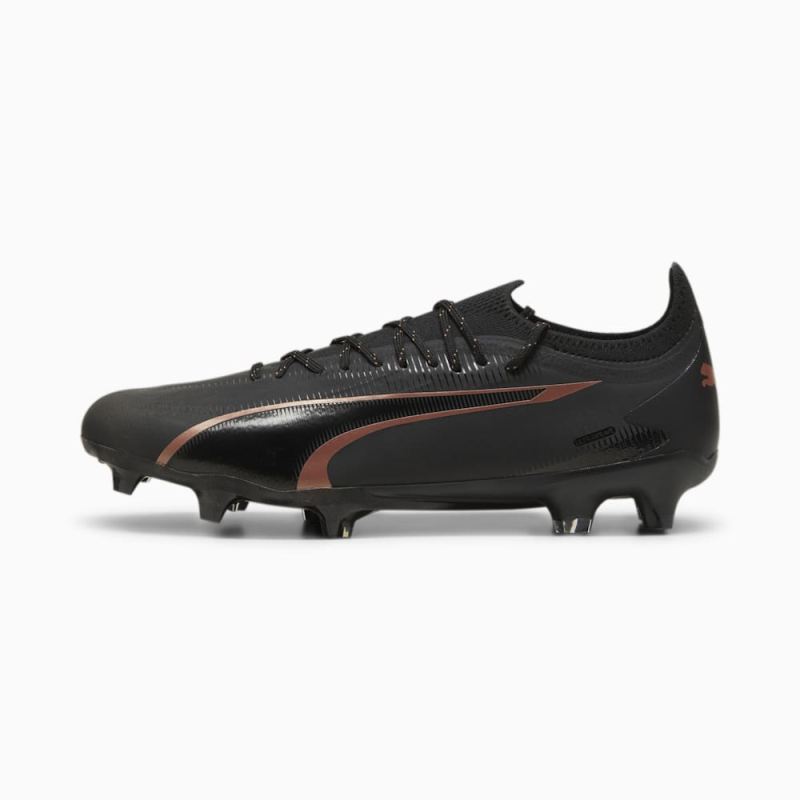 Puma | Men's ULTRA ULTIMATE FG/AG Soccer Cleats - Black-Copper Rose