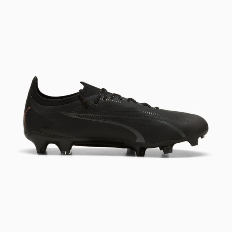 Puma | Men's ULTRA ULTIMATE FG/AG Soccer Cleats - Black-Copper Rose