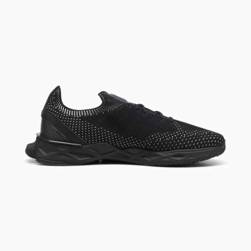 Puma | Men's Porsche Design PWRplate Sport Shoes - Jet Black-Asphalt