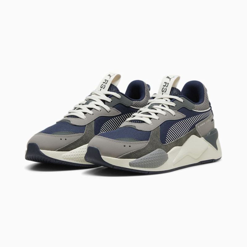 Puma | Men's RS-X Suede Sneakers - Club Navy-Stormy Slate