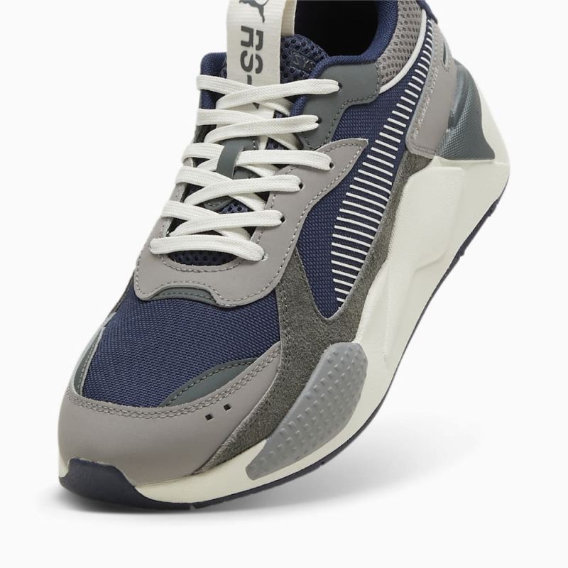 Puma | Men's RS-X Suede Sneakers - Club Navy-Stormy Slate