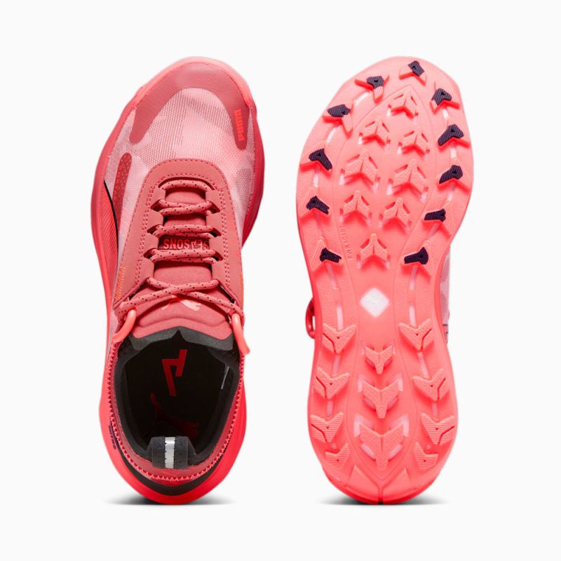 Puma | Women's SEASONS Voyage NITRO 3 GORE-TEX Trail Running Shoes - Astro Red-Fire Orchid-Black