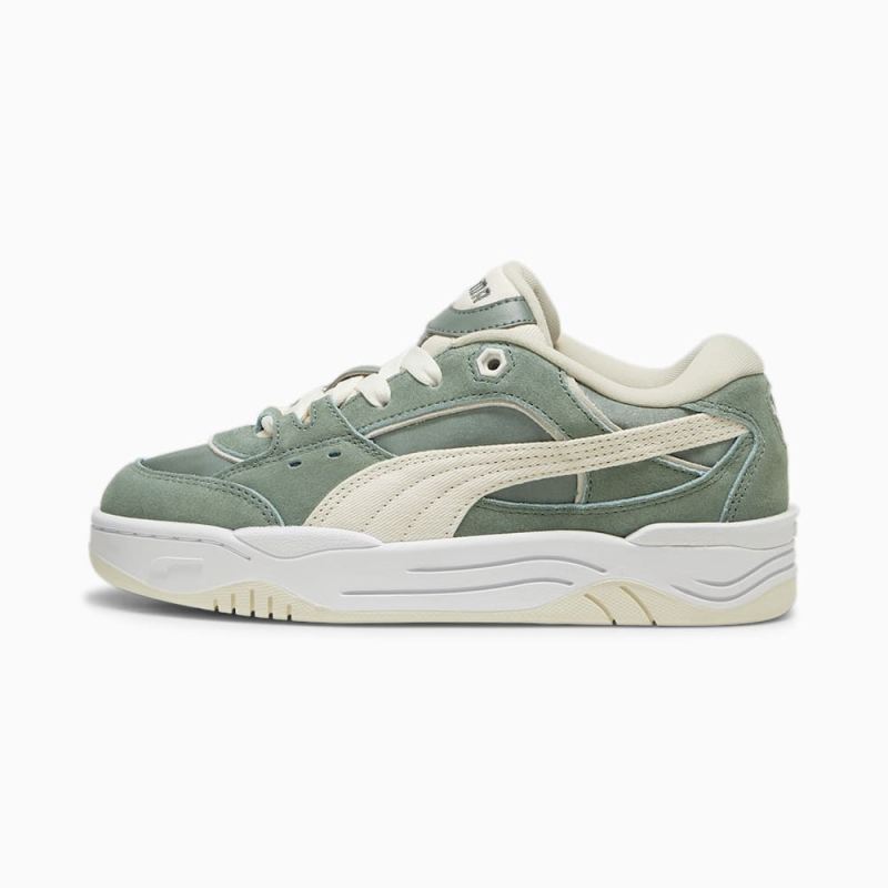 Puma | Women's Puma | Women's-180 Corduroy Sneakers - Eucalyptus-White