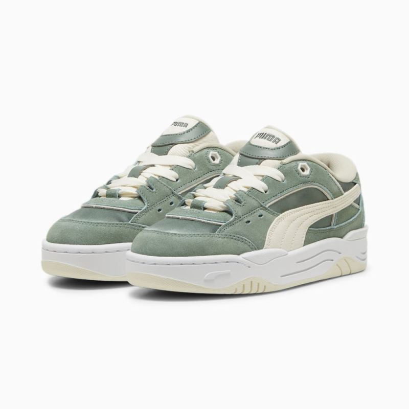 Puma | Women's Puma | Women's-180 Corduroy Sneakers - Eucalyptus-White