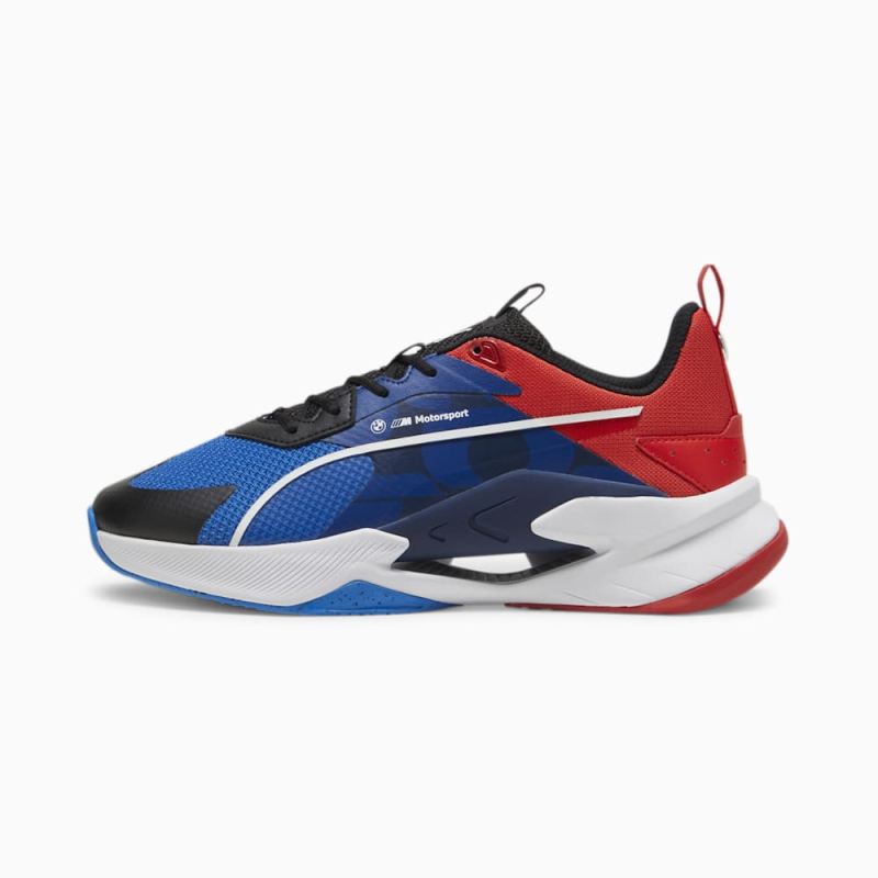 Puma | Men's BMW M Motorsport LGND Renegade Sneakers - Cool Cobalt-Pro Blue-Pop Red