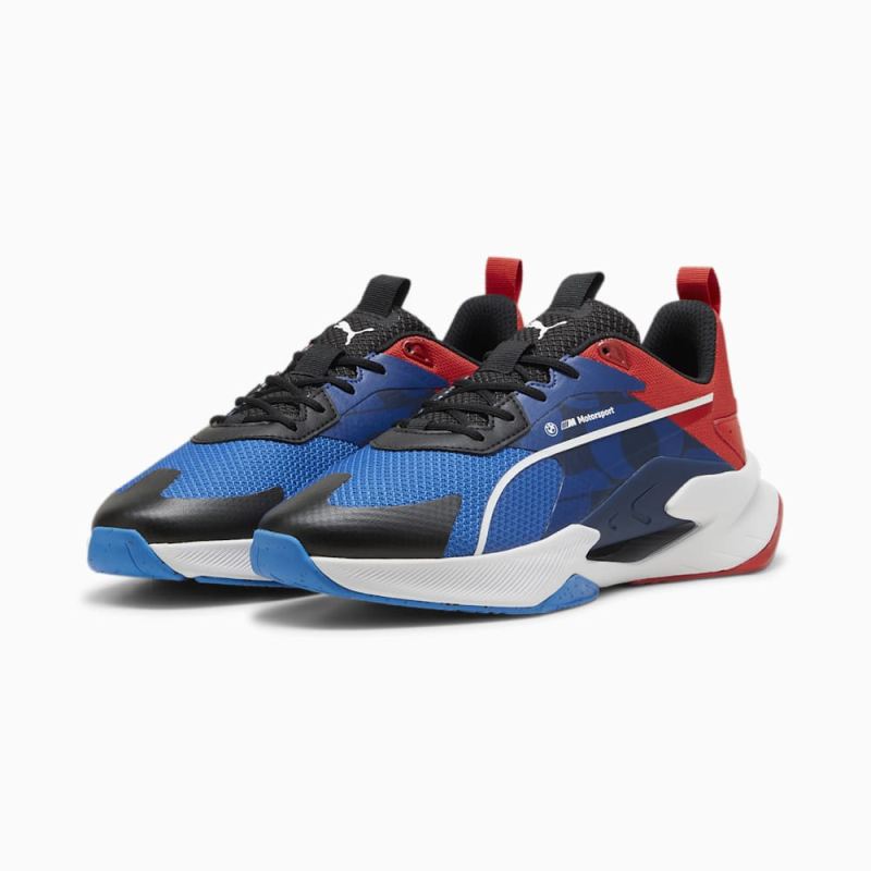 Puma | Men's BMW M Motorsport LGND Renegade Sneakers - Cool Cobalt-Pro Blue-Pop Red