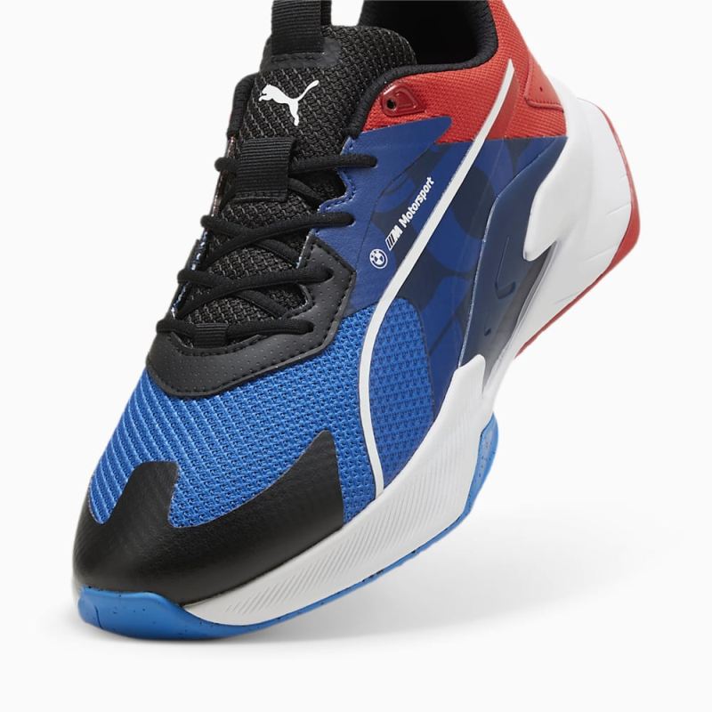 Puma | Men's BMW M Motorsport LGND Renegade Sneakers - Cool Cobalt-Pro Blue-Pop Red