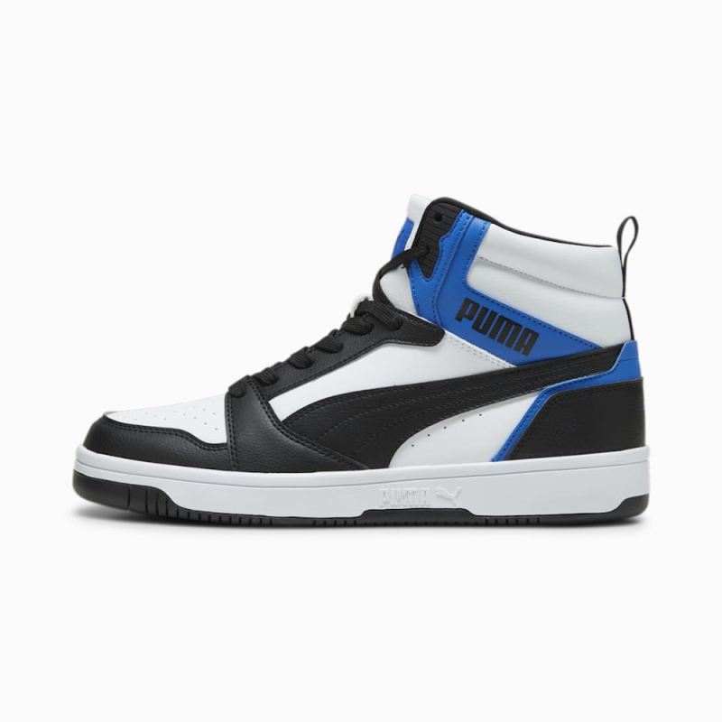 Puma | Men's Rebound Sneakers - Black-White-Team Royal