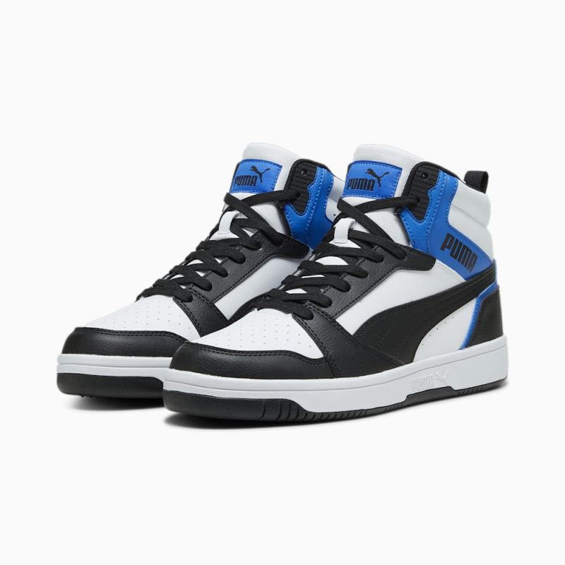 Puma | Men's Rebound Sneakers - Black-White-Team Royal