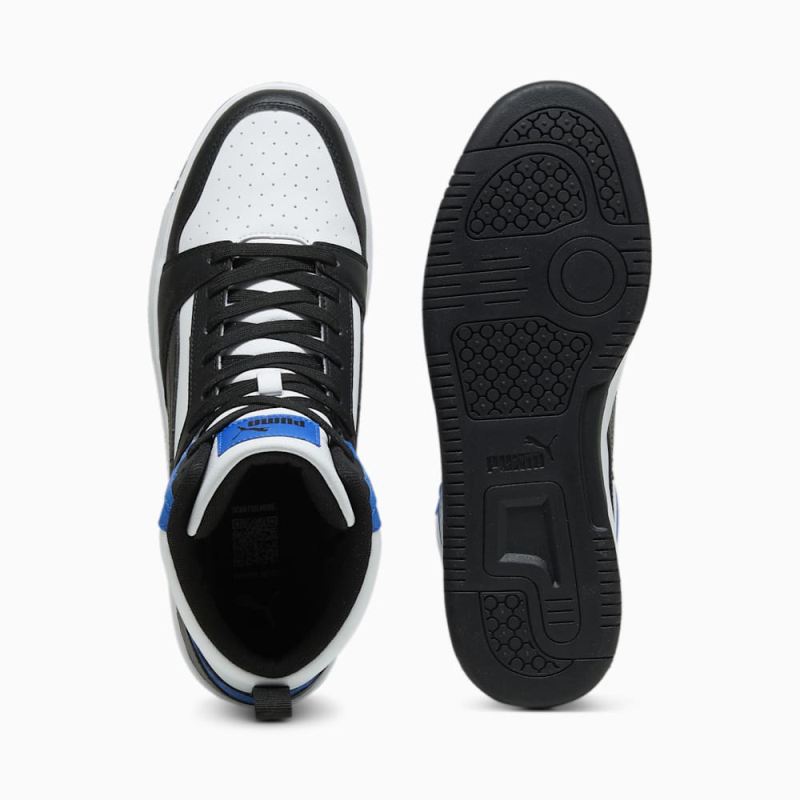 Puma | Men's Rebound Sneakers - Black-White-Team Royal