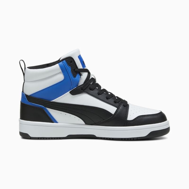 Puma | Men's Rebound Sneakers - Black-White-Team Royal