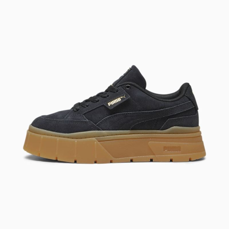 Puma | Women's Mayze Stack Soft Winter Sneakers - Black