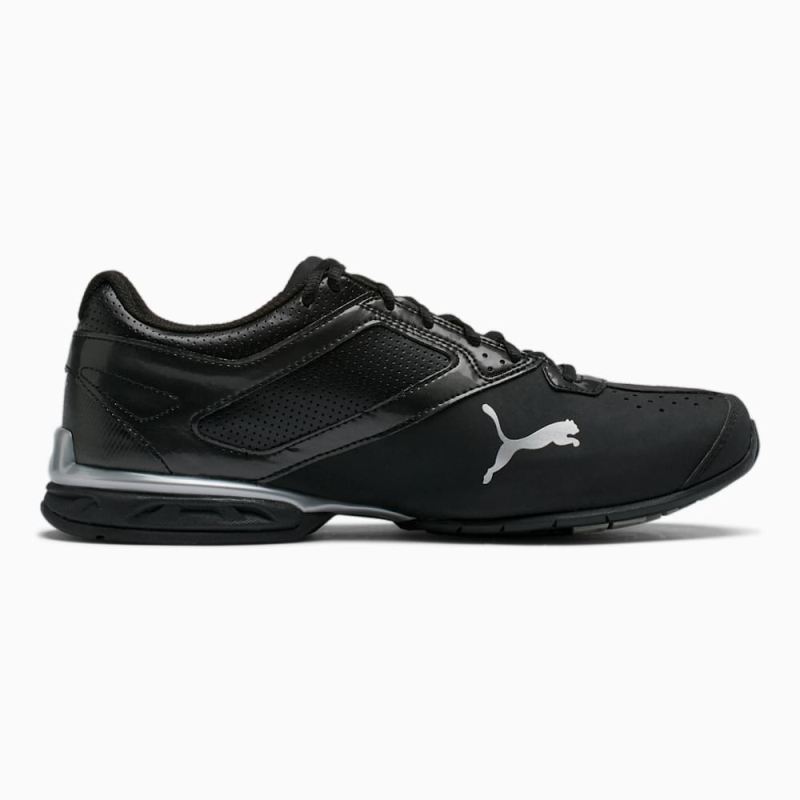 Puma | Men's Tazon 6 FM Sneakers - Black-Silver