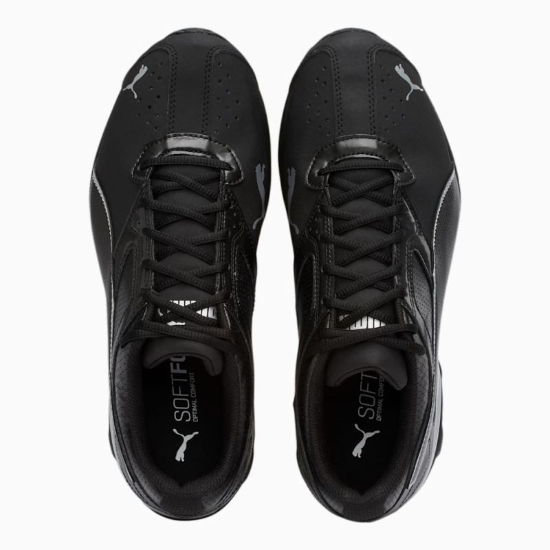 Puma | Men's Tazon 6 FM Sneakers - Black-Silver