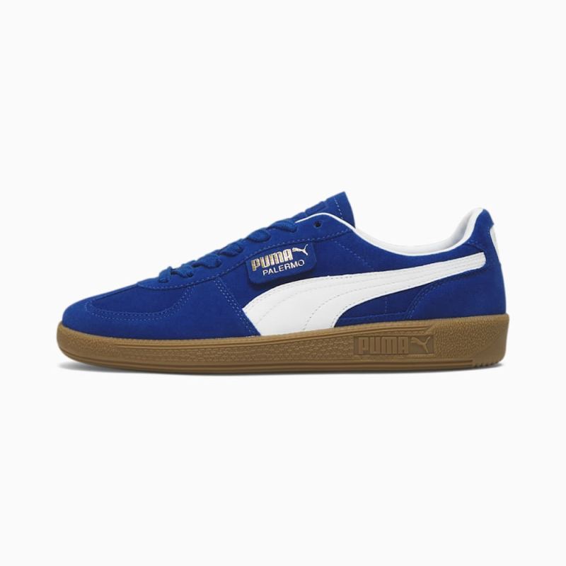 Puma | Men's Palermo Sneakers - Cobalt Glaze-White