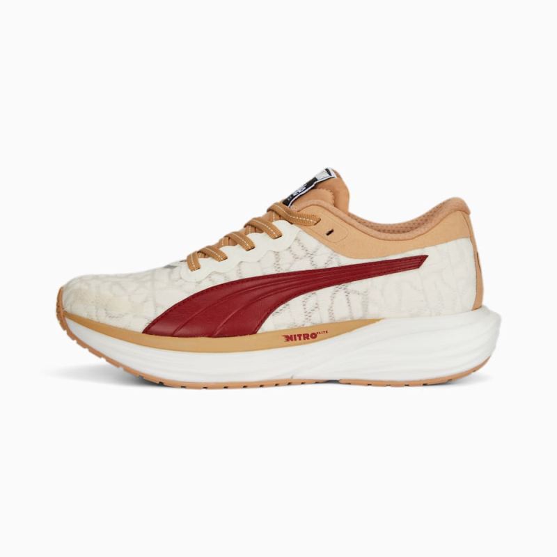 Puma | Women's x CIELE Deviate NITRO 2 Running Shoes - Dusty Tan