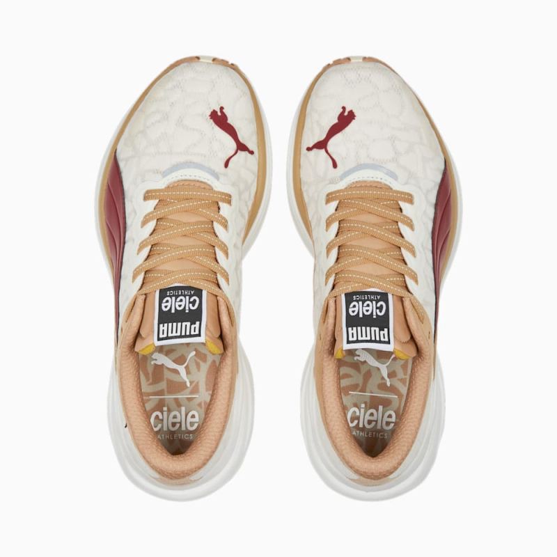 Puma | Women's x CIELE Deviate NITRO 2 Running Shoes - Dusty Tan