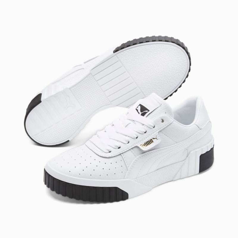 Puma | Women's Cali Sneakers - White-Black