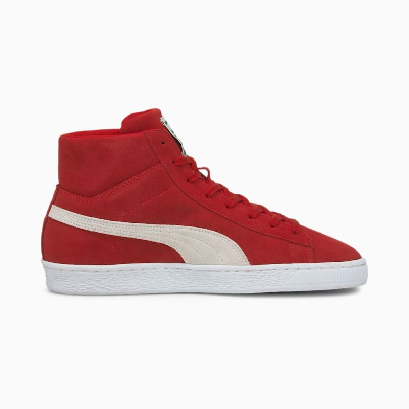 Puma | Men's Suede Mid XXI Sneakers - High Risk Red-White