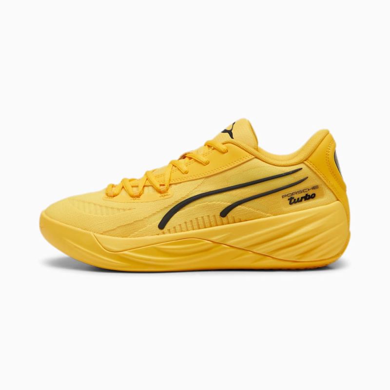 Puma | Men's x PORSCHE All-Pro NITRO Basketball Shoe - Sport Yellow-Black