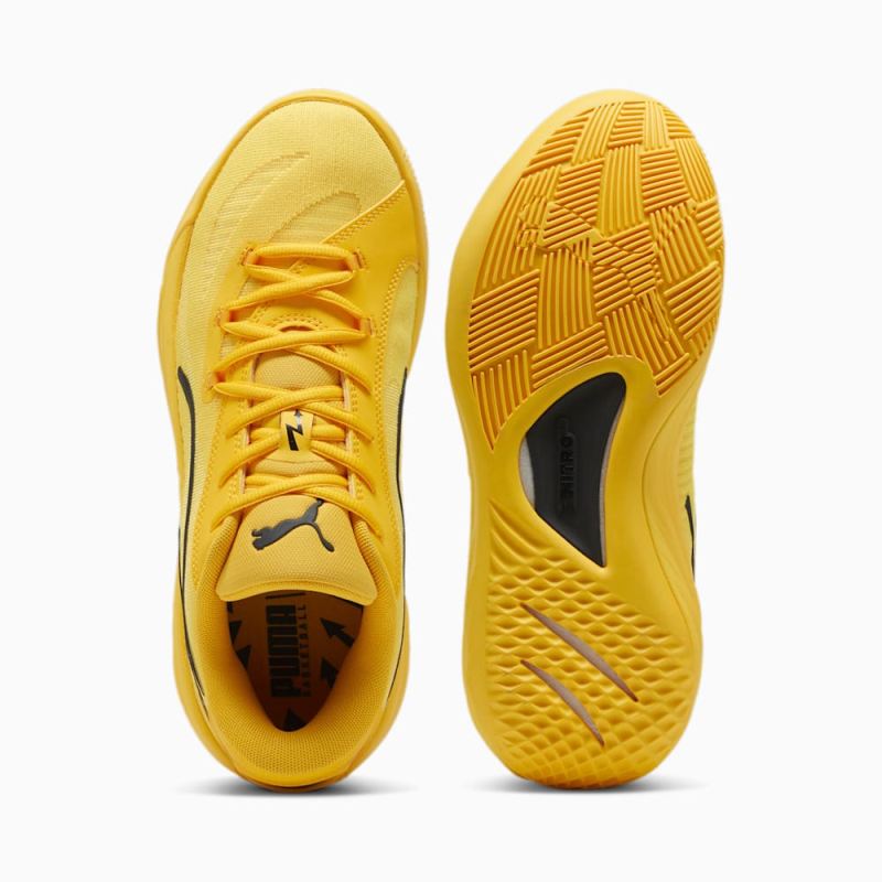 Puma | Men's x PORSCHE All-Pro NITRO Basketball Shoe - Sport Yellow-Black