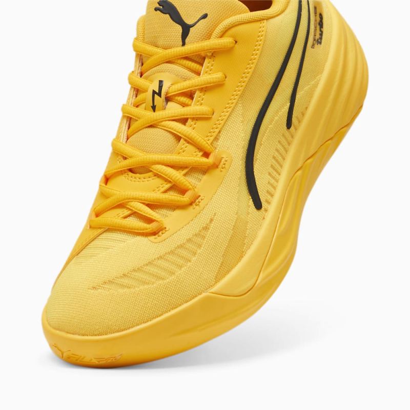 Puma | Men's x PORSCHE All-Pro NITRO Basketball Shoe - Sport Yellow-Black