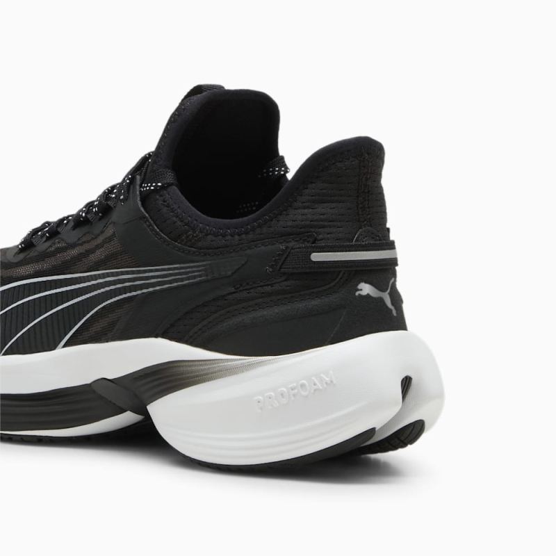 Puma | Men's Conduct Pro Running Shoe - Black-Flat Dark Gray-White