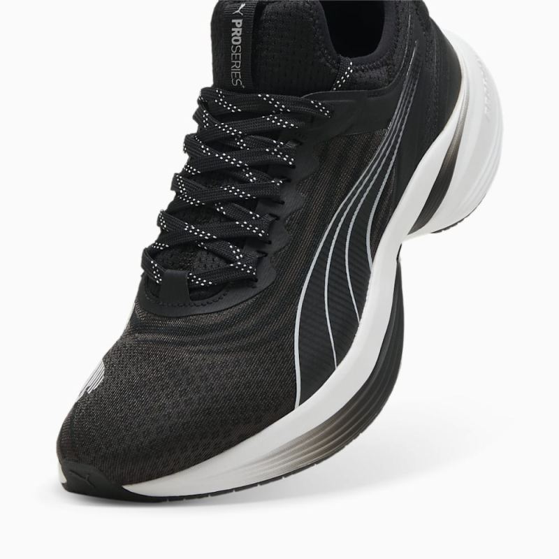 Puma | Men's Conduct Pro Running Shoe - Black-Flat Dark Gray-White