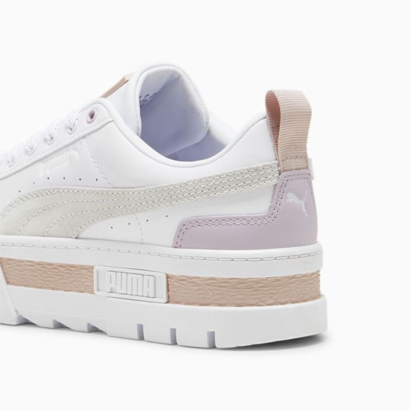 Puma | Women's Mayze Sneakers - White-Rose Quartz